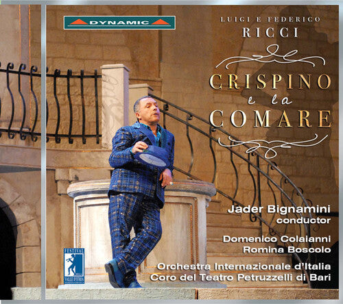 CD диск Ricci / Colaianni / Orchestra Internazionale D'Ita: Luigi Ricci & Federico Ricci: Crispino e la Comare
CD диск Ricci / Colaianni / Orchestra Internazionale D'Ita: Luigi Ricci & Federico Ricci: Crispino e la Comare