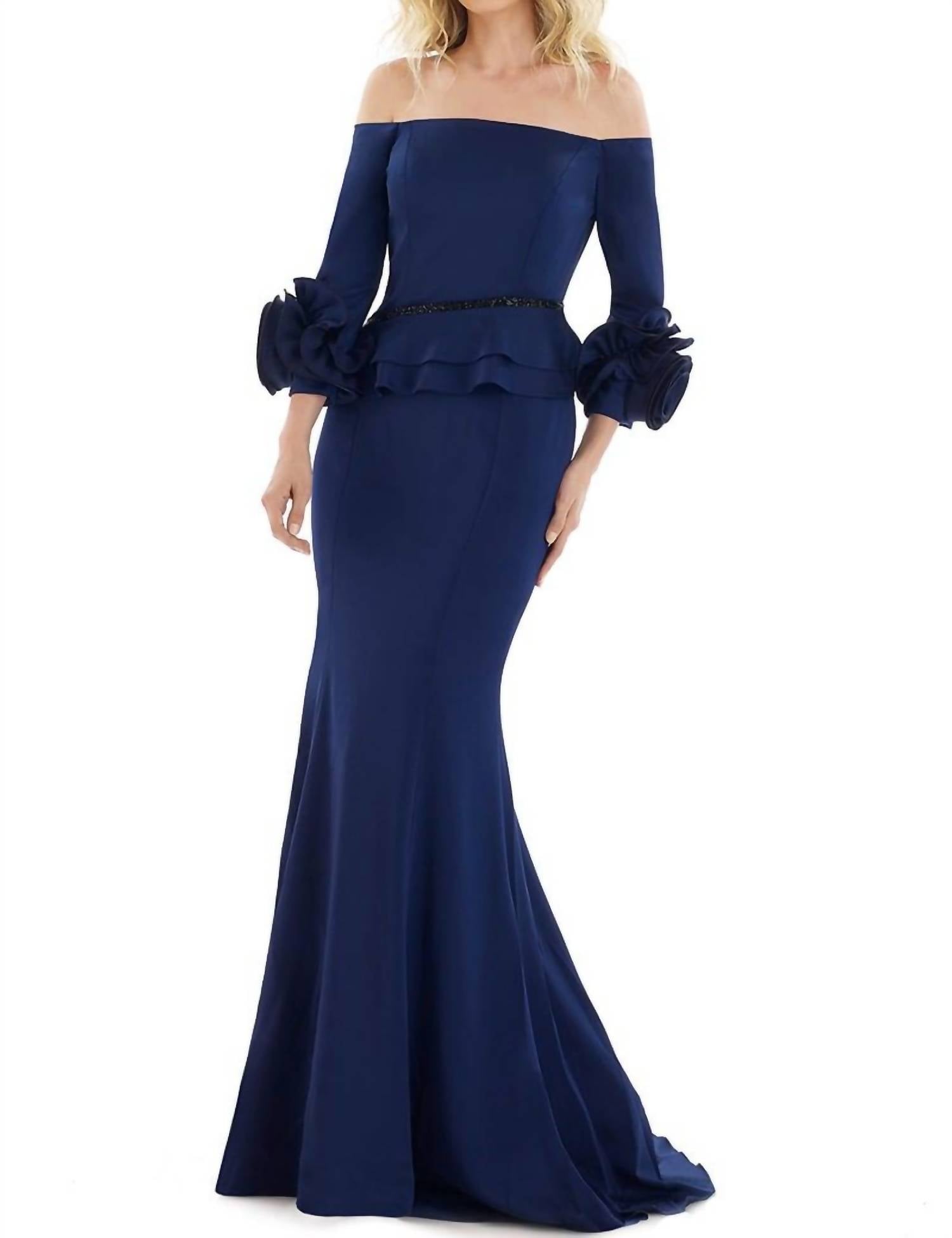 Вечернее платье Gia Franco в темно-синем цвете
Вечернее платье Gia Franco в темно-синем цвете