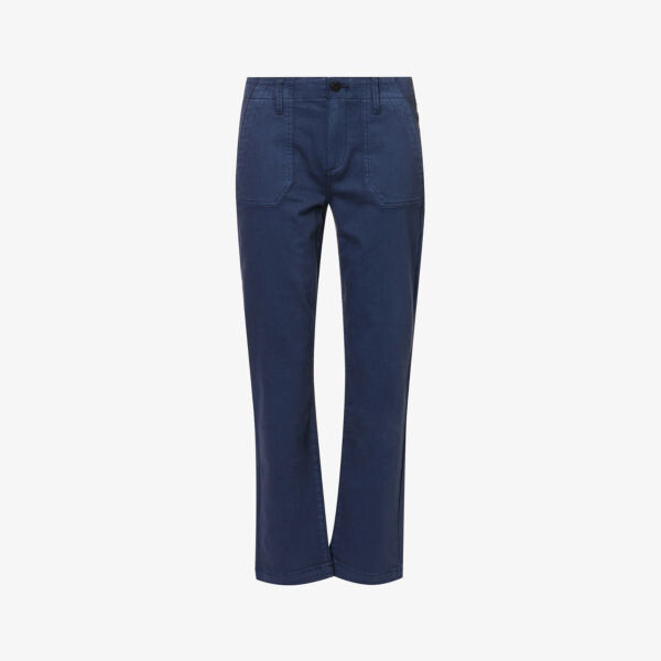 Джинсы Mayslie из эластичного денима прямого кроя со средней посадкой Paige, темно-синий
Джинсы Mayslie из эластичного денима прямого кроя со средней посадкой Paige, темно-синий