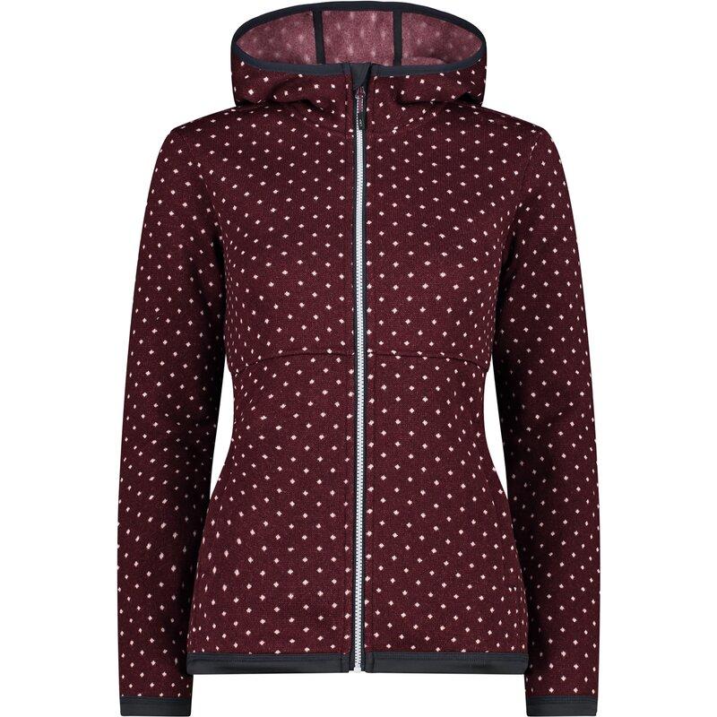 Толстовка с капюшоном женская куртка с фиксированным капюшоном Cmp, бордовый
Толстовка с капюшоном женская куртка с фиксированным капюшоном Cmp, бордовый