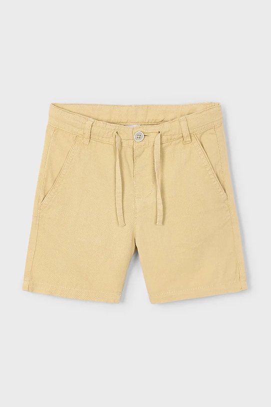 Детские шорты с добавлением льна Mayoral, бежевый
Детские шорты с добавлением льна Mayoral, бежевый