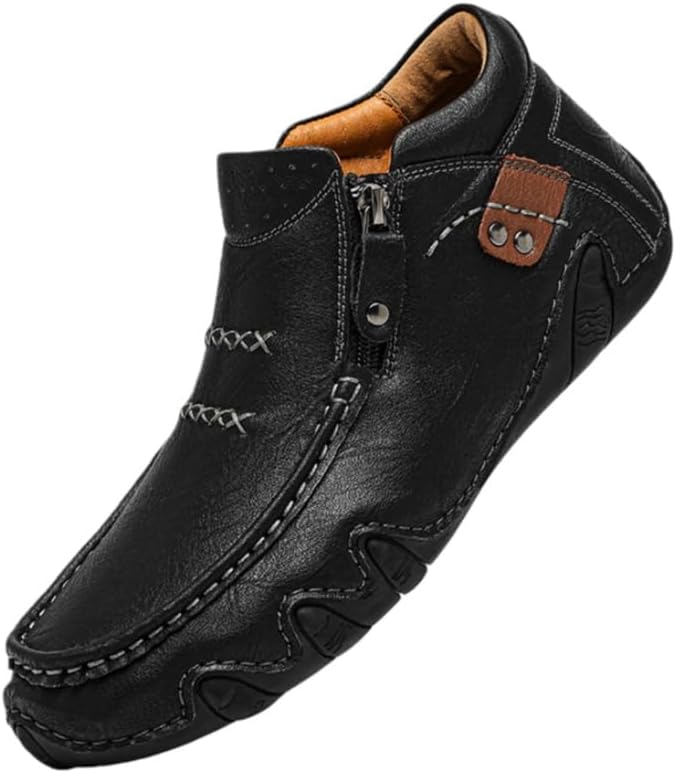 Мужские большие повседневные ботинки FmShi - стильные ботинки средней длины - легкие, удобные, легко надеваются и снимаются - для ежедневного использования, повседневной и деловой одежды, черный
Мужские большие повседневные ботинки FmShi - стильные ботинки средней длины - легкие, удобные, легко надеваются и снимаются - для ежедневного использования, повседневной и деловой одежды, черный