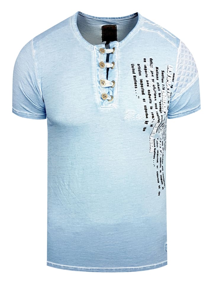 Футболка с промасленной отделкой и планкой на пуговицах синего цвета Rusty Neal, Синий, Футболка с промасленной отделкой и планкой на пуговицах синего цвета Rusty Neal
Футболка с промасленной отделкой и планкой на пуговицах синего цвета Rusty Neal, Синий, Футболка с промасленной отделкой и планкой на пуговицах синего цвета Rusty Neal