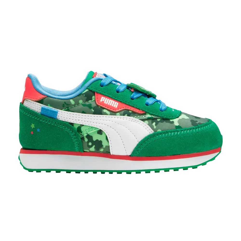 Кроссовки Cocomelon x Future Rider Little Kid Puma, зеленый
Кроссовки Cocomelon x Future Rider Little Kid Puma, зеленый