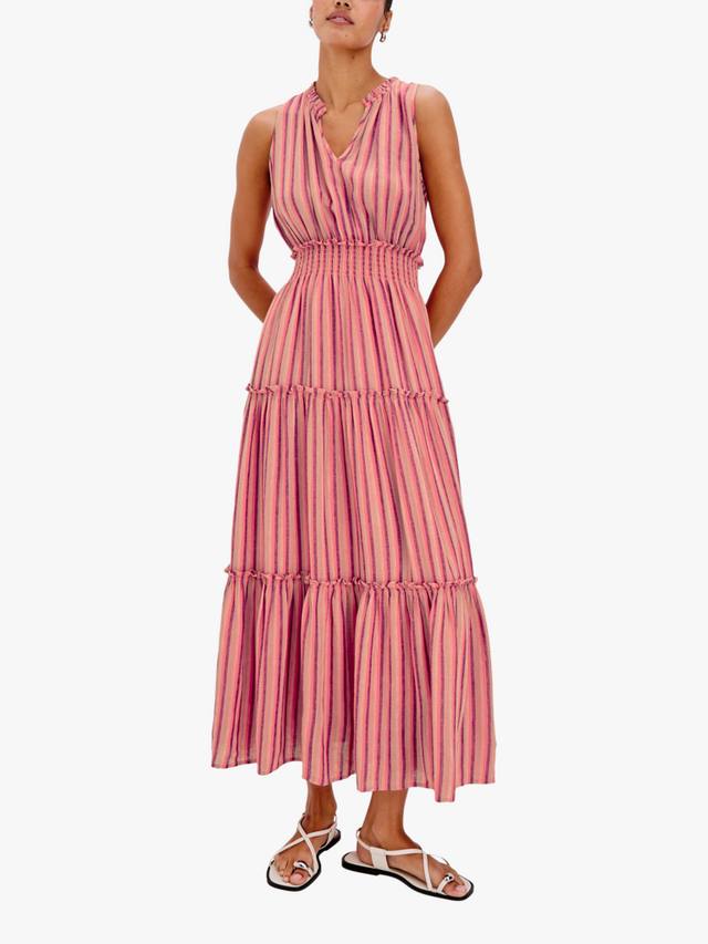 Платье Loulou Cabana в полоску из льна Rails, Pink Multi
Платье Loulou Cabana в полоску из льна Rails, Pink Multi