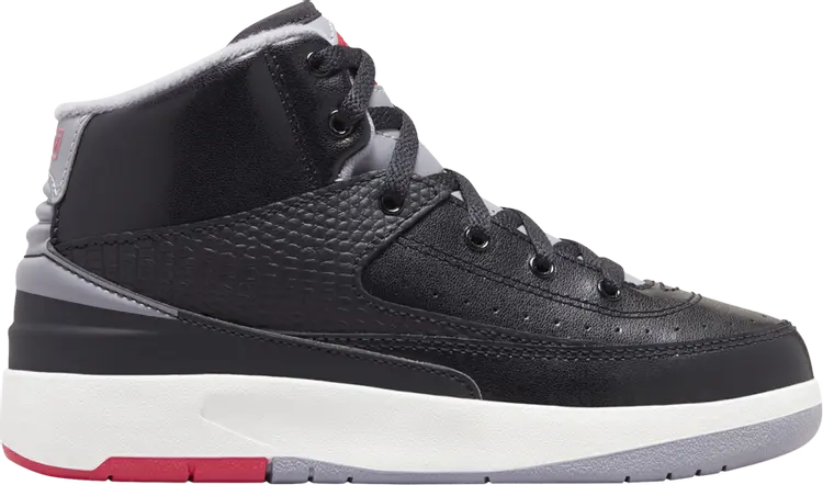 Кроссовки Air Jordan 2 Retro PS 'Black Cement', черный
Кроссовки Air Jordan 2 Retro PS 'Black Cement', черный
