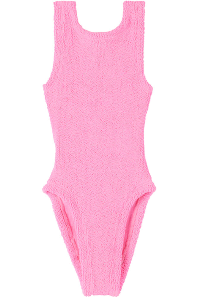 Классический купальник нежно-розового цвета Hunza G
Классический купальник нежно-розового цвета Hunza G
