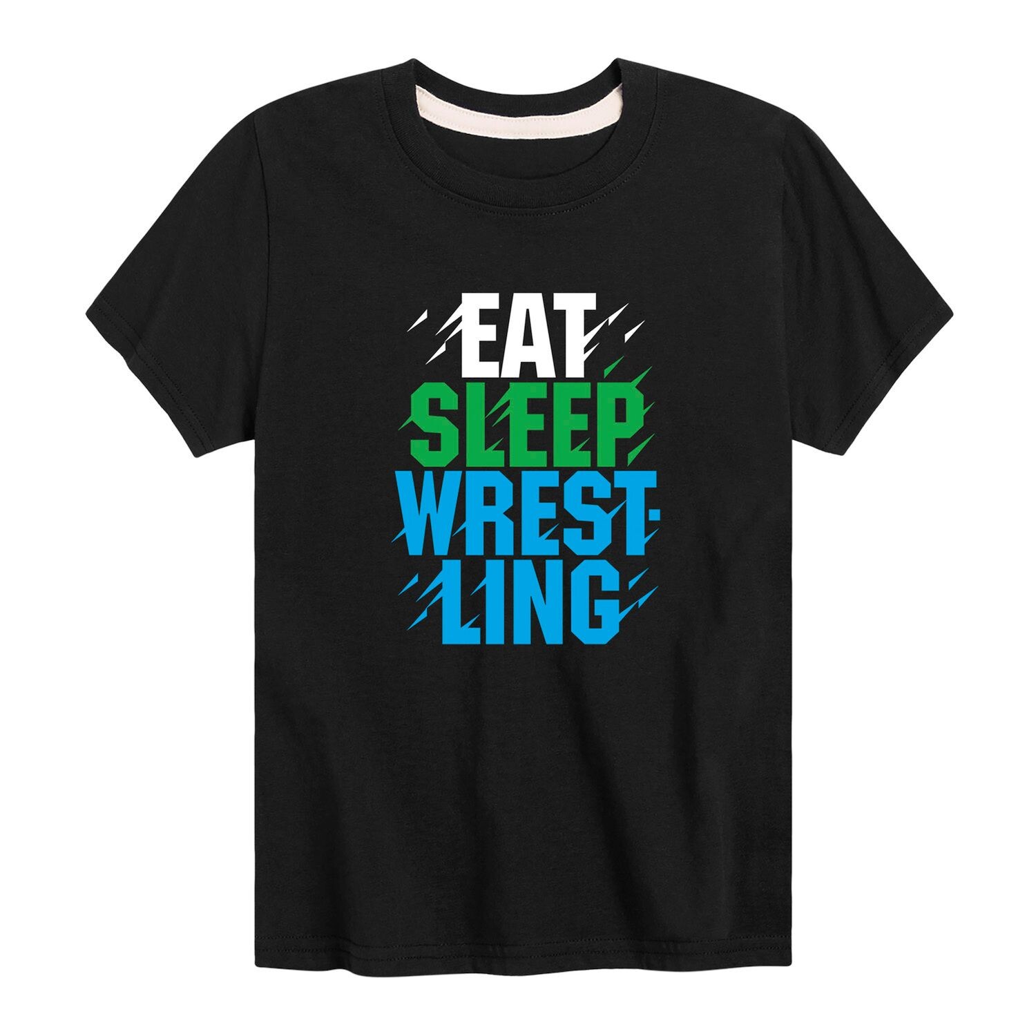 Футболка с рисунком Eat Sleep Wrestling для мальчиков 8–20 лет Licensed Character
Футболка с рисунком Eat Sleep Wrestling для мальчиков 8–20 лет Licensed Character