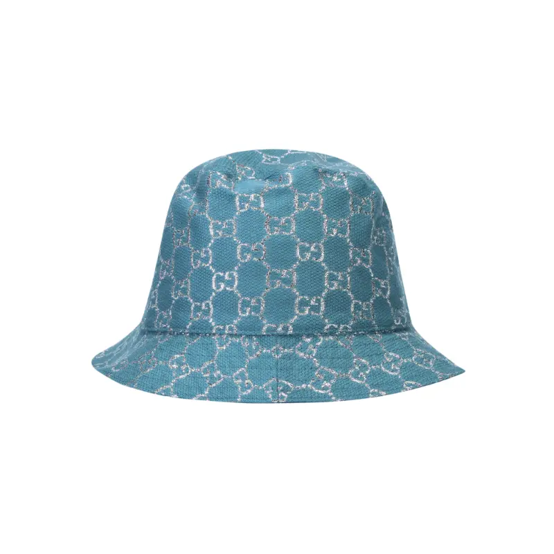 Lame Bucket панама Gucci, светлый синий
Lame Bucket панама Gucci, светлый синий