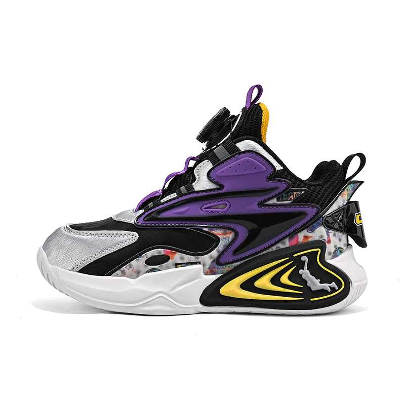 Детские баскетбольные кроссовки средней высоты с противоскользящей амортизацией и износостойкостью Izumi Chiryū, черный
Детские баскетбольные кроссовки средней высоты с противоскользящей амортизацией и износостойкостью Izumi Chiryū, черный