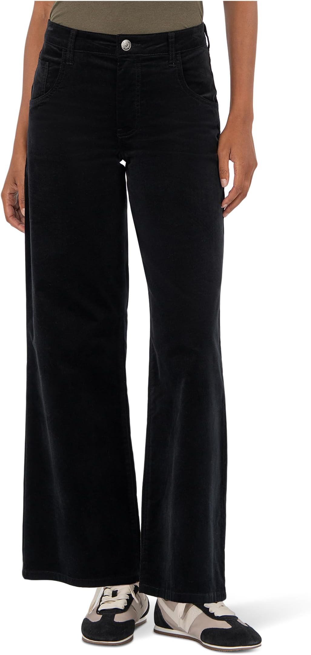 Брюки KUT from the Kloth Women's Jeans High-rise Flare In Black, Black
Брюки KUT from the Kloth Women's Jeans High-rise Flare In Black, Black