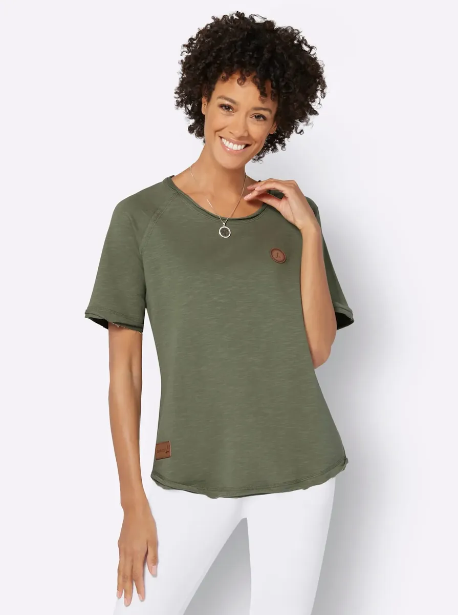 Толстовка в стиле casual Casual Looks, хаки
Толстовка в стиле casual Casual Looks, хаки