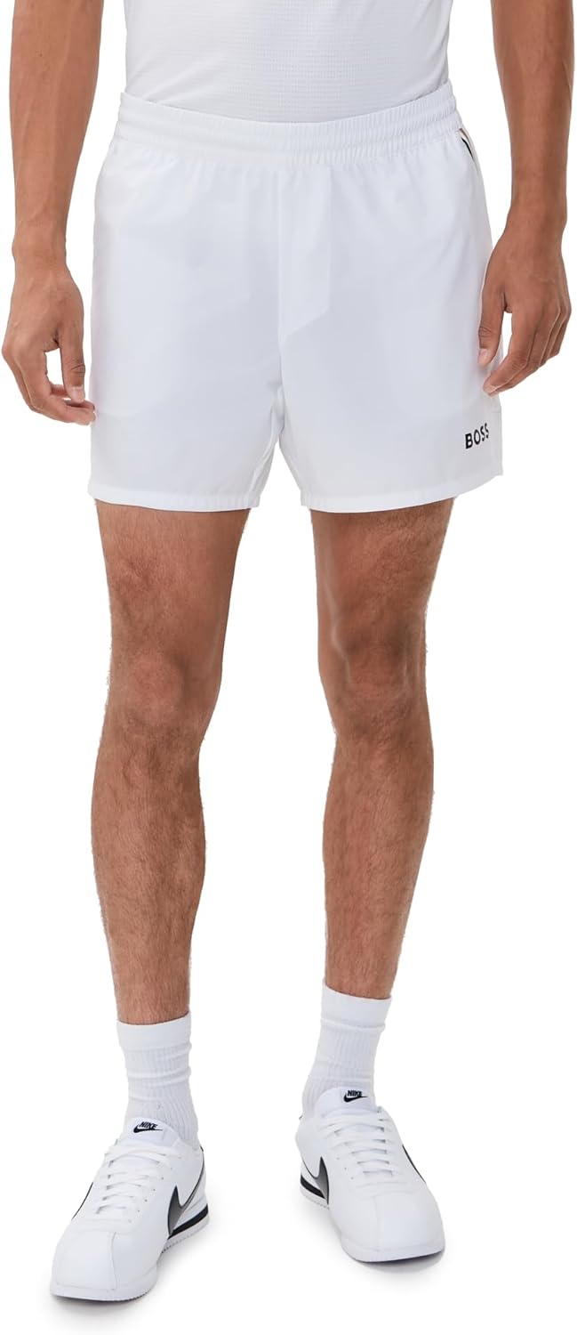 BOSS Мужские шорты S_T-Match 5", White
BOSS Мужские шорты S_T-Match 5", White