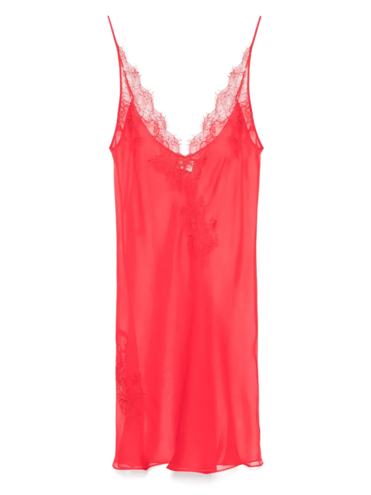 Ночная сорочка с кружевом Calais-Caudry Carine Gilson, красный
Ночная сорочка с кружевом Calais-Caudry Carine Gilson, красный