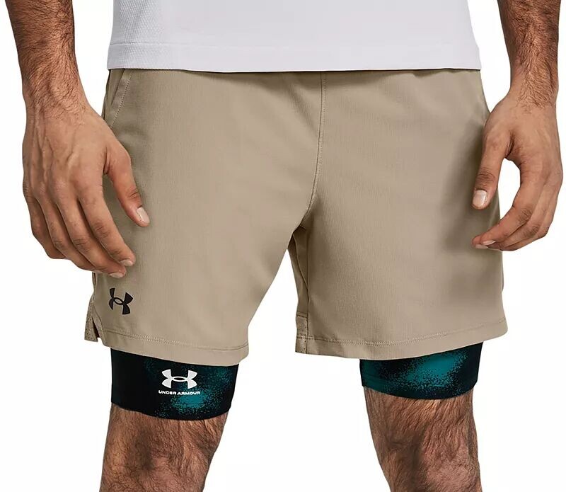 Мужские тканые шорты Under Armour Vanish шириной 6 дюймов
Мужские тканые шорты Under Armour Vanish шириной 6 дюймов
