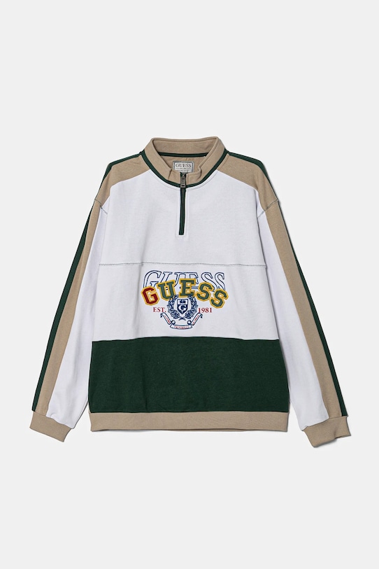 Детская хлопковая толстовка Guess, бежевый
Детская хлопковая толстовка Guess, бежевый