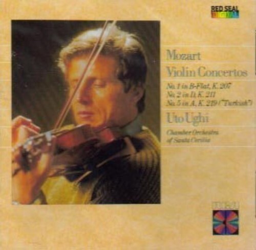 CD диск Mozart / Santa Cecilia Chamber Orch / Ughi: Violin Ctos 1-2
CD диск Mozart / Santa Cecilia Chamber Orch / Ughi: Violin Ctos 1-2