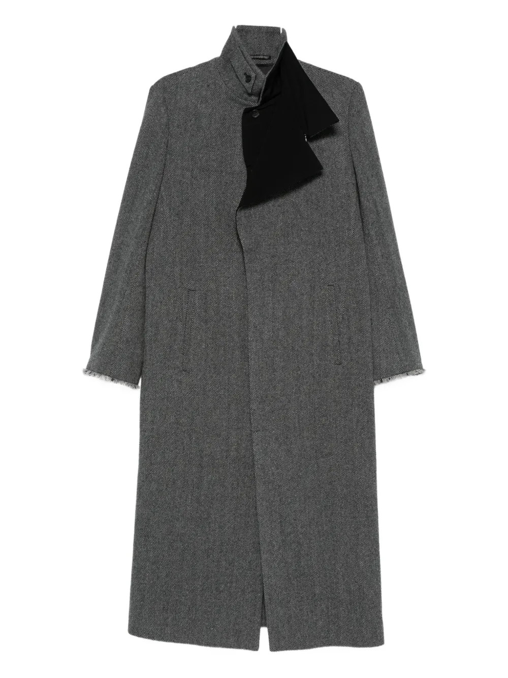 Пальто с вставками Yohji Yamamoto, серый
Пальто с вставками Yohji Yamamoto, серый