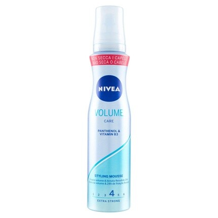 Мусс для укладки Capelli Volume Care Extra Strong 150мл, Nivea
Мусс для укладки Capelli Volume Care Extra Strong 150мл, Nivea