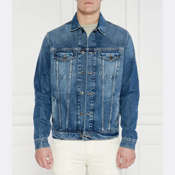 Верхняя одежда джинсовая куртка стандартного кроя Pepe Jeans London, синий
Верхняя одежда джинсовая куртка стандартного кроя Pepe Jeans London, синий