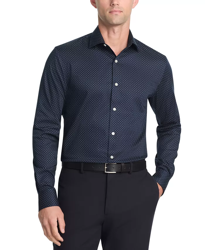 Мужская облегающая рубашка Tommy Hilfiger, синий
Мужская облегающая рубашка Tommy Hilfiger, синий