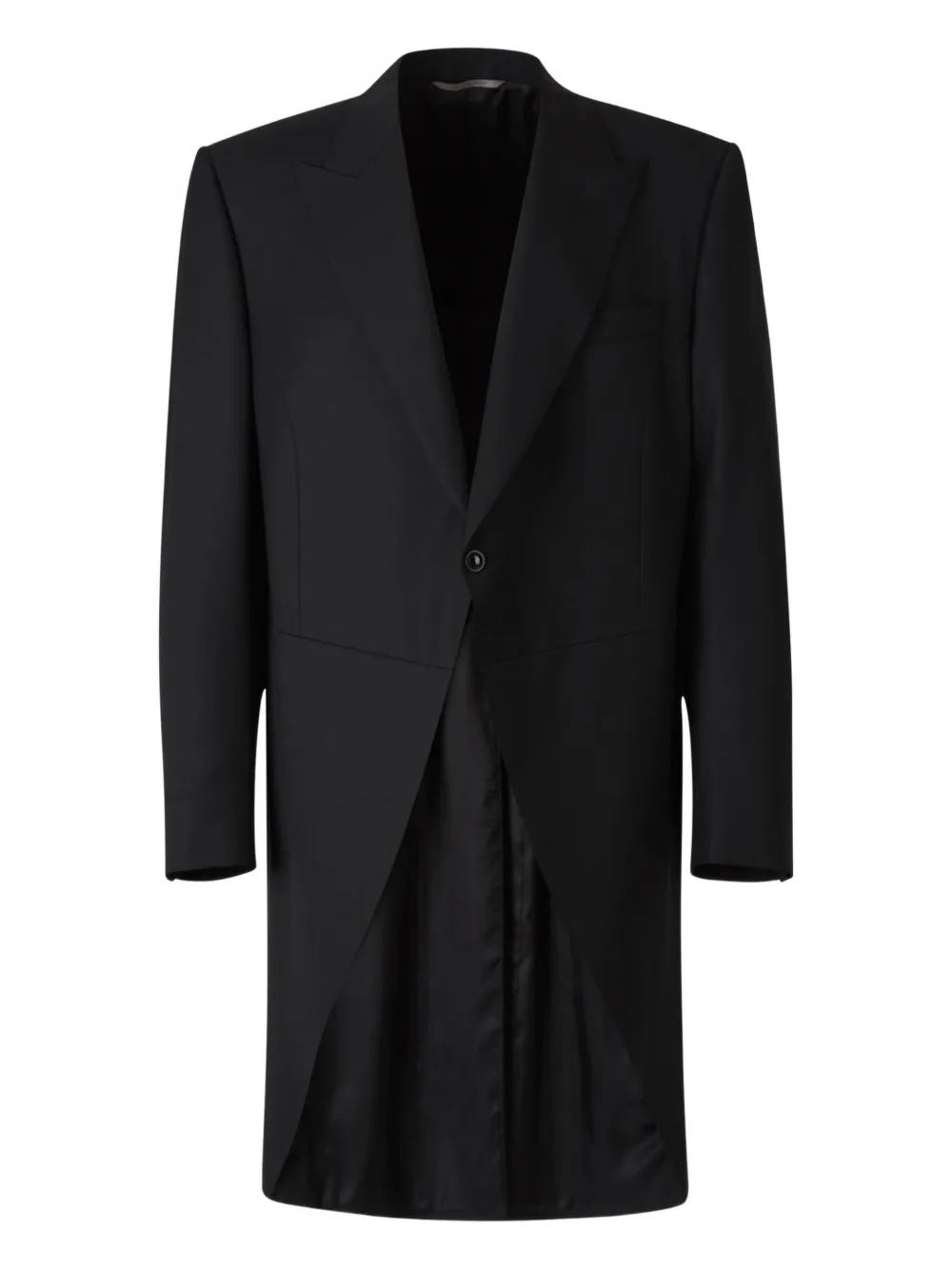 Шерстяное пальто с заостренными лацканами Canali, черный
Шерстяное пальто с заостренными лацканами Canali, черный