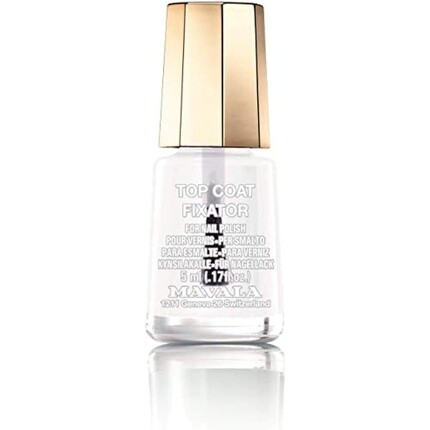 Лак для ногтей с фиксатором верхнего покрытия, Mavala
Лак для ногтей с фиксатором верхнего покрытия, Mavala