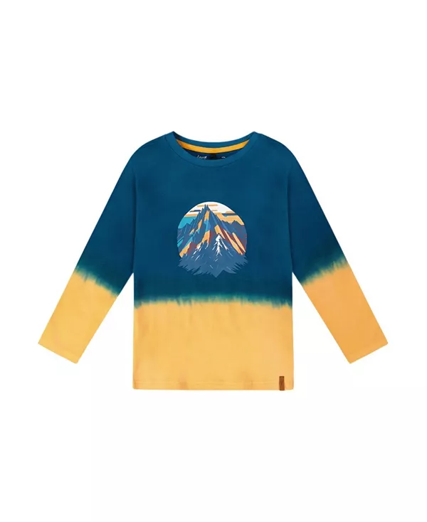 Детская футболка с длинными рукавами из органического хлопка с градиентным переходом цвета. Deux Par Deux, зеленый
Детская футболка с длинными рукавами из органического хлопка с градиентным переходом цвета. Deux Par Deux, зеленый