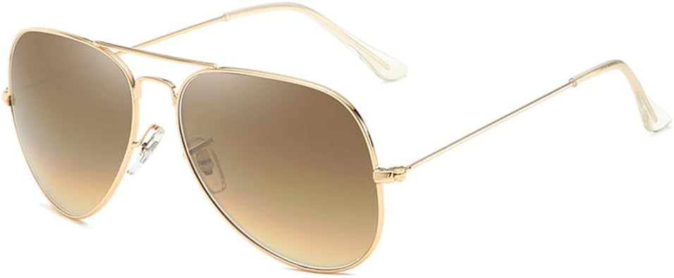 Модные солнцезащитные очки для мужчин и женщин, классические очки с линзами из нержавеющей стали, винтажные очки с градиентным покрытием для вождения, защита от УФ-излучения UV400 KTUCN, Gold Gradientbrown
Модные солнцезащитные очки для мужчин и женщин, классические очки с линзами из нержавеющей стали, винтажные очки с градиентным покрытием для вождения, защита от УФ-излучения UV400 KTUCN, Gold Gradientbrown