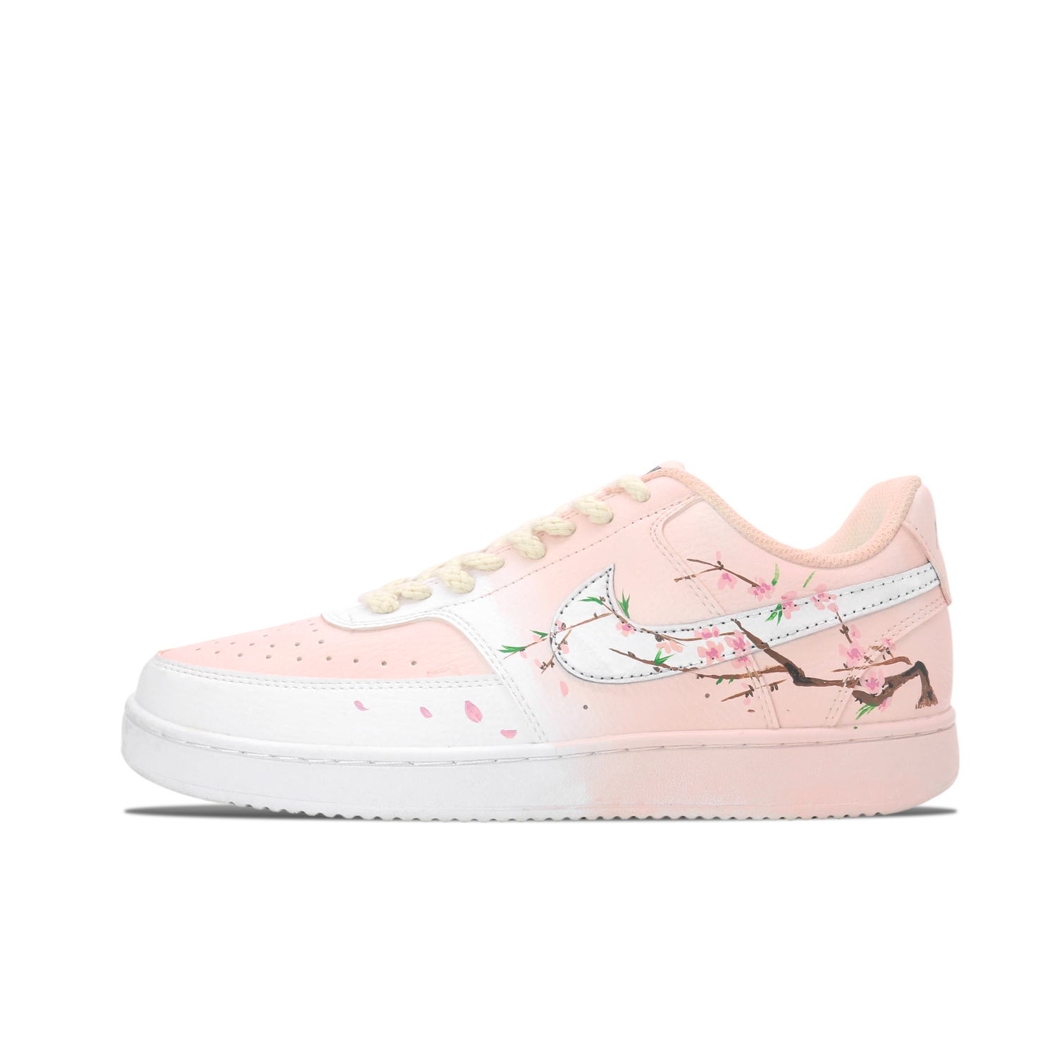 Nike Court Vision 1 Peach Blossom Spring Wine Leather, легкие и дышащие низкие скейтборд-кроссовки для мужчин, розовые
Nike Court Vision 1 Peach Blossom Spring Wine Leather, легкие и дышащие низкие скейтборд-кроссовки для мужчин, розовые