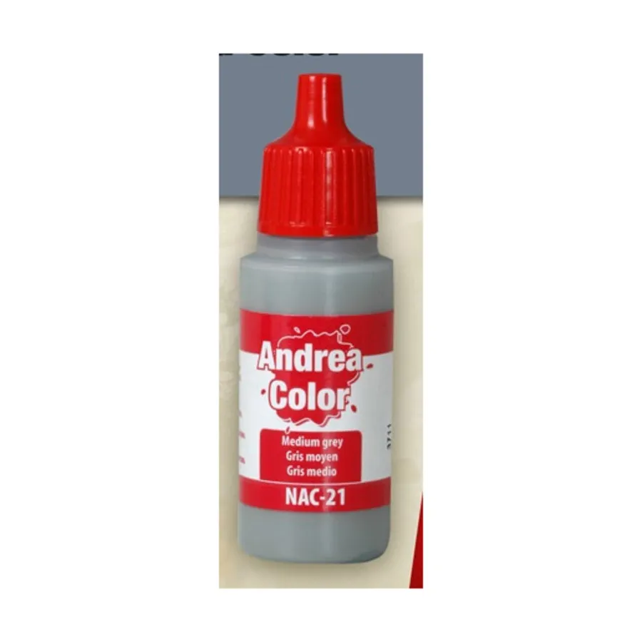 Средне-серый, Andrea Color Paints - Blacks, Whites, & Greys
Средне-серый, Andrea Color Paints - Blacks, Whites, & Greys