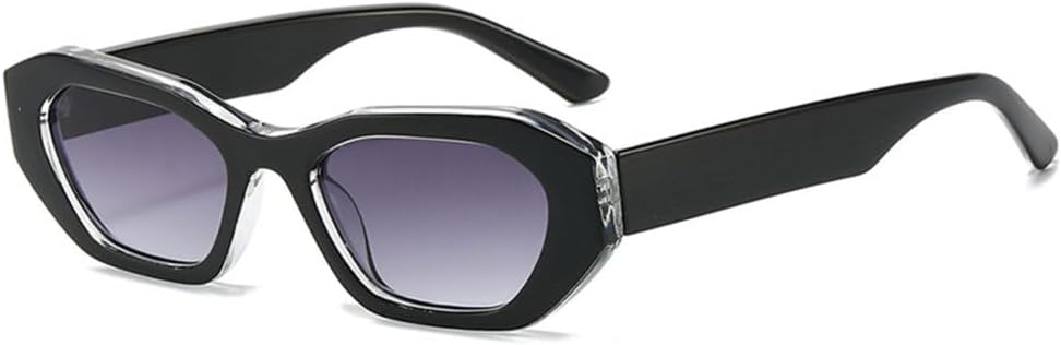 Модные солнцезащитные очки неправильной формы «кошачий глаз» для женщин, защита от ультрафиолета UV400, ретро, темно-зеленые, для мужчин, трендовые панк-солнцезащитные очки с градиентом TYUVIVO, Black Gray Gradient
Модные солнцезащитные очки неправильной формы «кошачий глаз» для женщин, защита от ультрафиолета UV400, ретро, темно-зеленые, для мужчин, трендовые панк-солнцезащитные очки с градиентом TYUVIVO, Black Gray Gradient