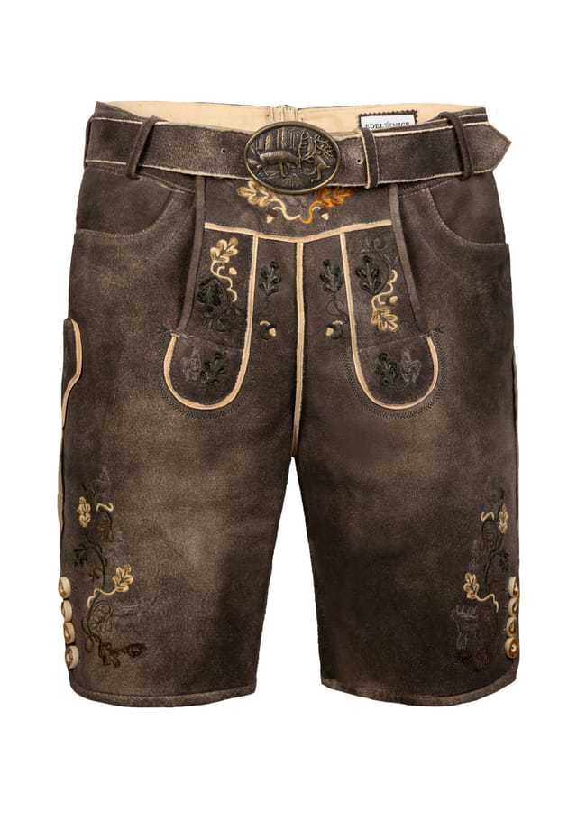 Короткие брюки из оленьей кожи Stefan Sämisch Edelnice, коричневый
Короткие брюки из оленьей кожи Stefan Sämisch Edelnice, коричневый