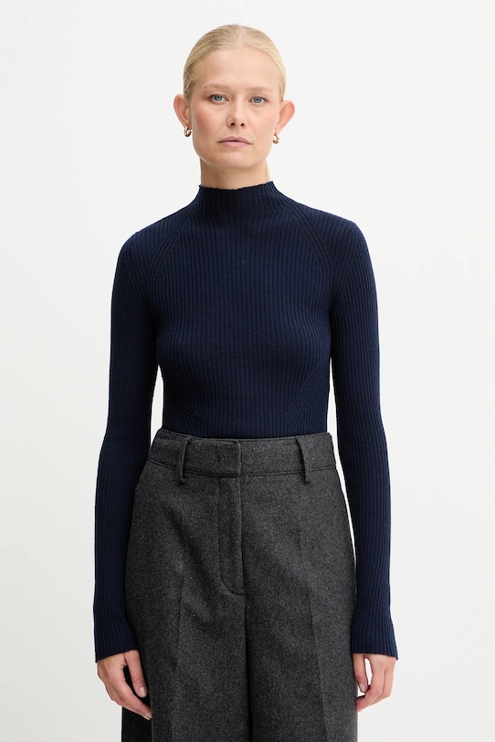 Шерстяной свитер Twinset, темно-синий
Шерстяной свитер Twinset, темно-синий