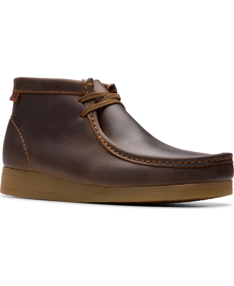 Мужские кожаные ботинки Wallaston из коллекции Clarks, Beeswax leather
Мужские кожаные ботинки Wallaston из коллекции Clarks, Beeswax leather
