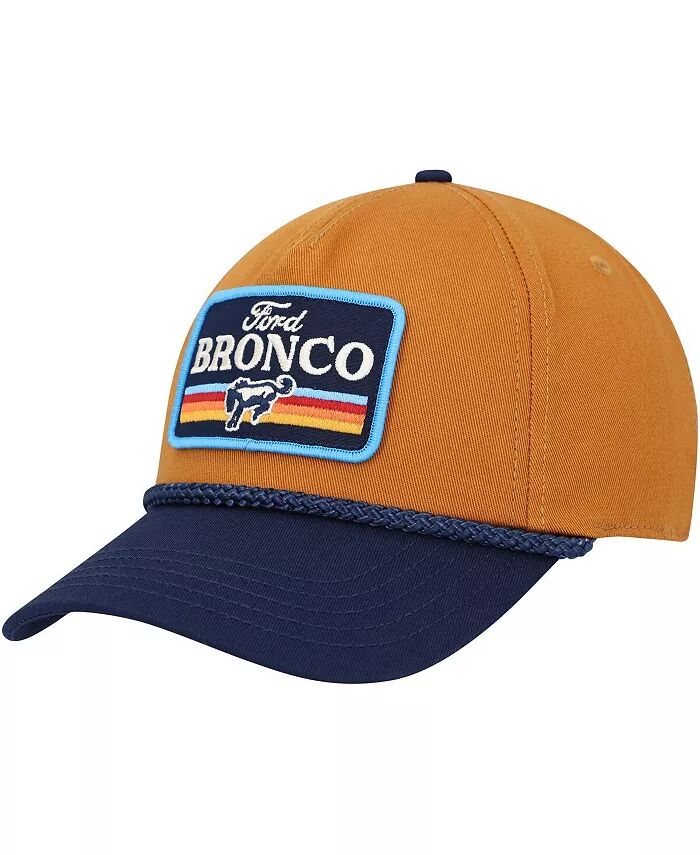 Мужская коричневая/темно-синяя регулируемая кепка Bronco Roscoe American Needle
Мужская коричневая/темно-синяя регулируемая кепка Bronco Roscoe American Needle