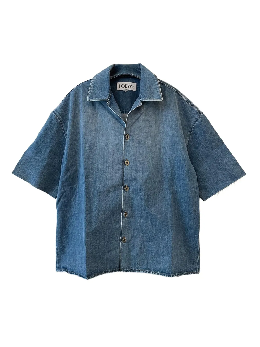 Рубашка с бахромой LOEWE, синий
Рубашка с бахромой LOEWE, синий