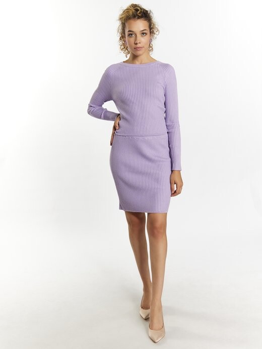 Свитер с открытой спиной Mymo, фиолетовый
Свитер с открытой спиной Mymo, фиолетовый