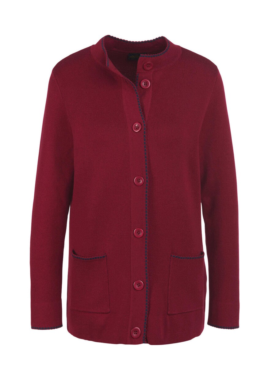 Вязаный кардиган Goldner, темно-красный
Вязаный кардиган Goldner, темно-красный
