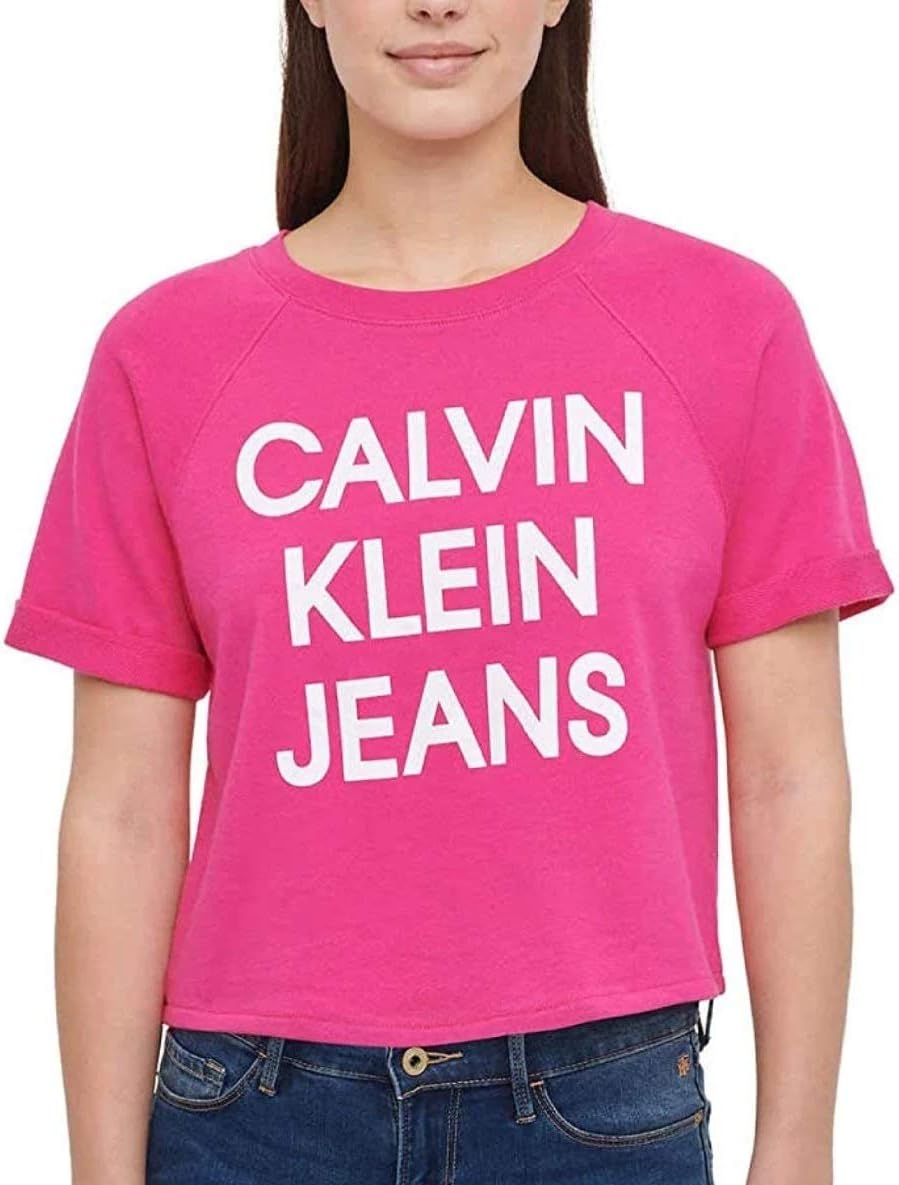 Женский укороченный топ с логотипом из французского терри от Calvin Klein Jeans, Beetroot
Женский укороченный топ с логотипом из французского терри от Calvin Klein Jeans, Beetroot