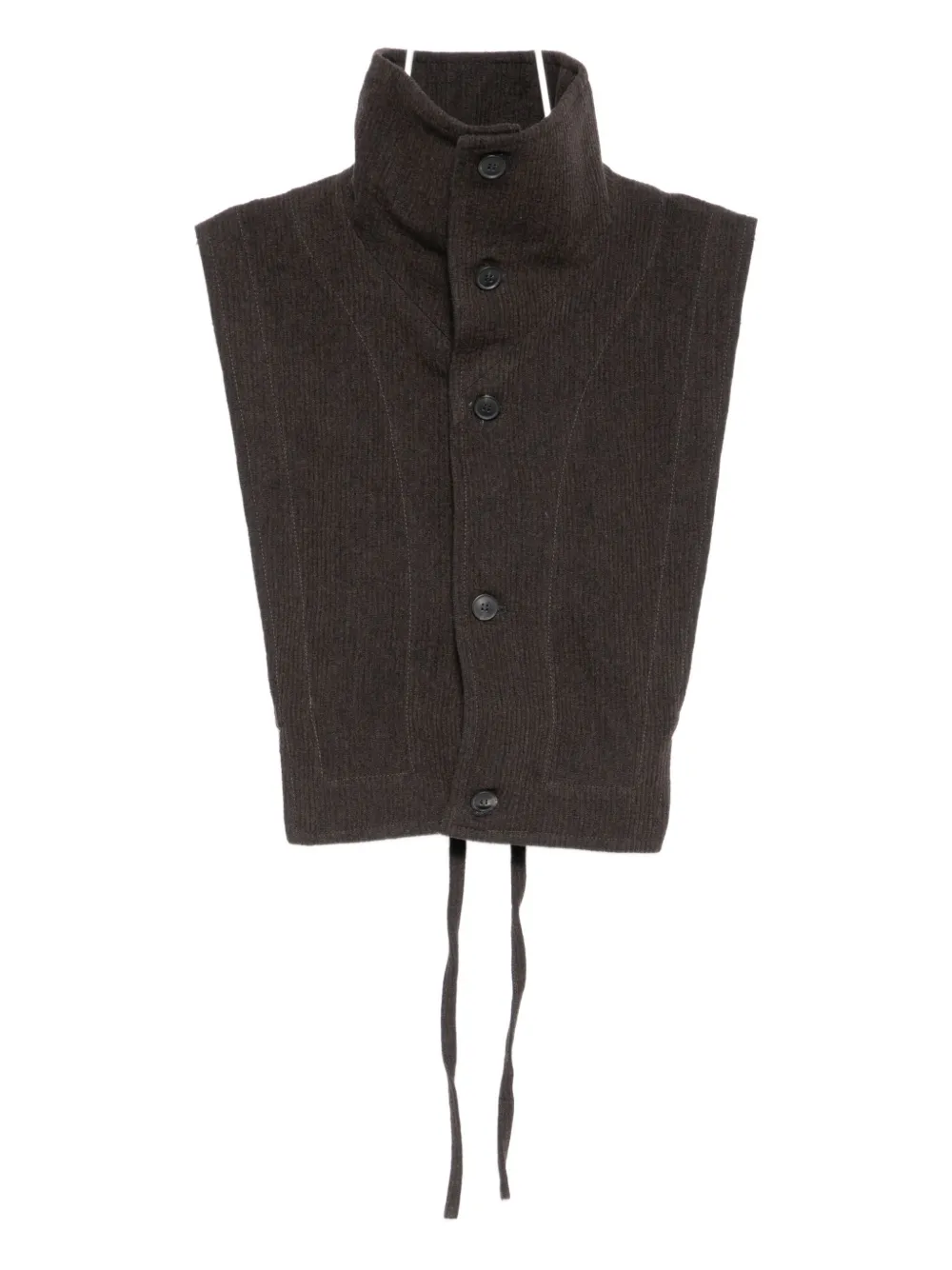 Жилет с рифленой отделкой Jan Jan Van Essche, коричневый
Жилет с рифленой отделкой Jan Jan Van Essche, коричневый