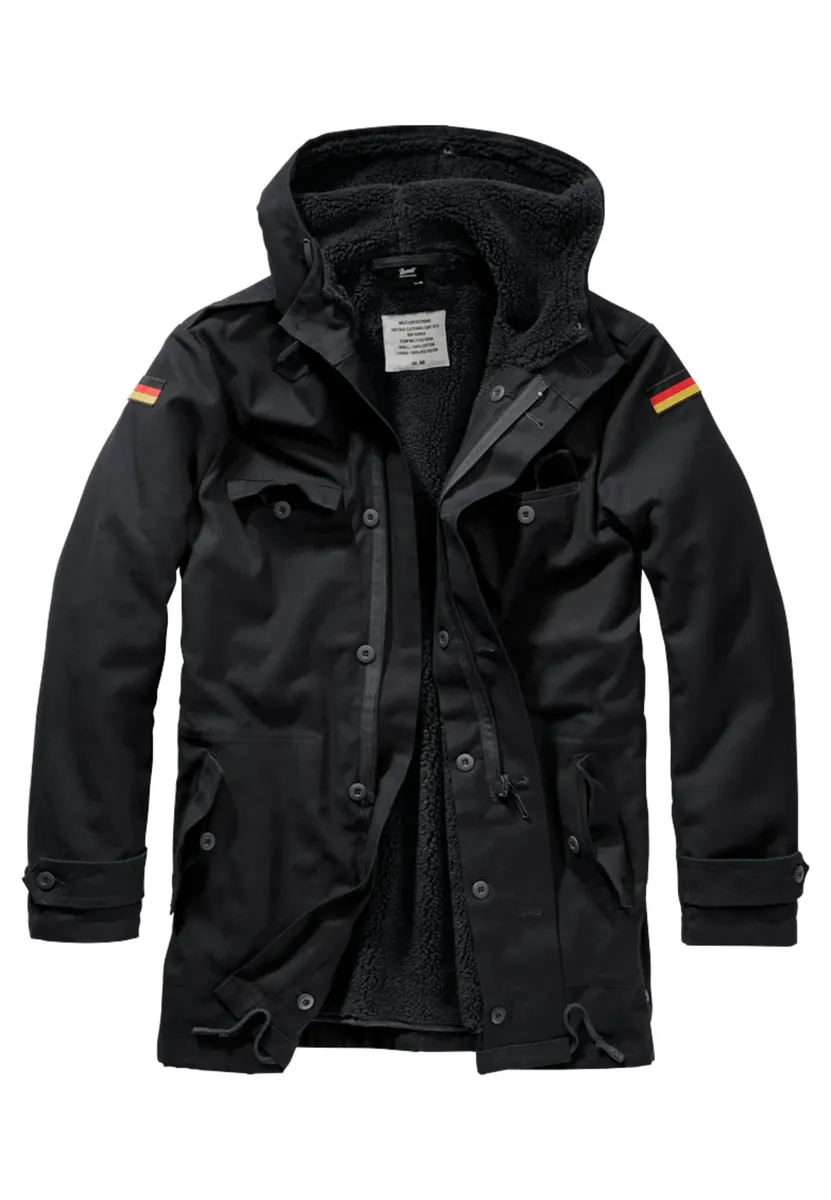 Куртка всепогодная Brandit " Brandit Men's BW Flag Parka" (1 шт.), с капюшоном, черный
Куртка всепогодная Brandit " Brandit Men's BW Flag Parka" (1 шт.), с капюшоном, черный