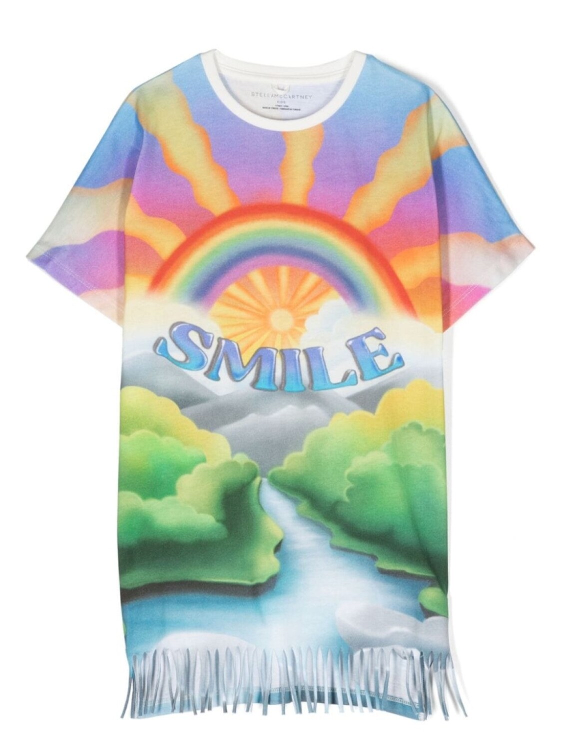 Stella McCartney Kids платье-футболка с принтом, оранжевый
Stella McCartney Kids платье-футболка с принтом, оранжевый