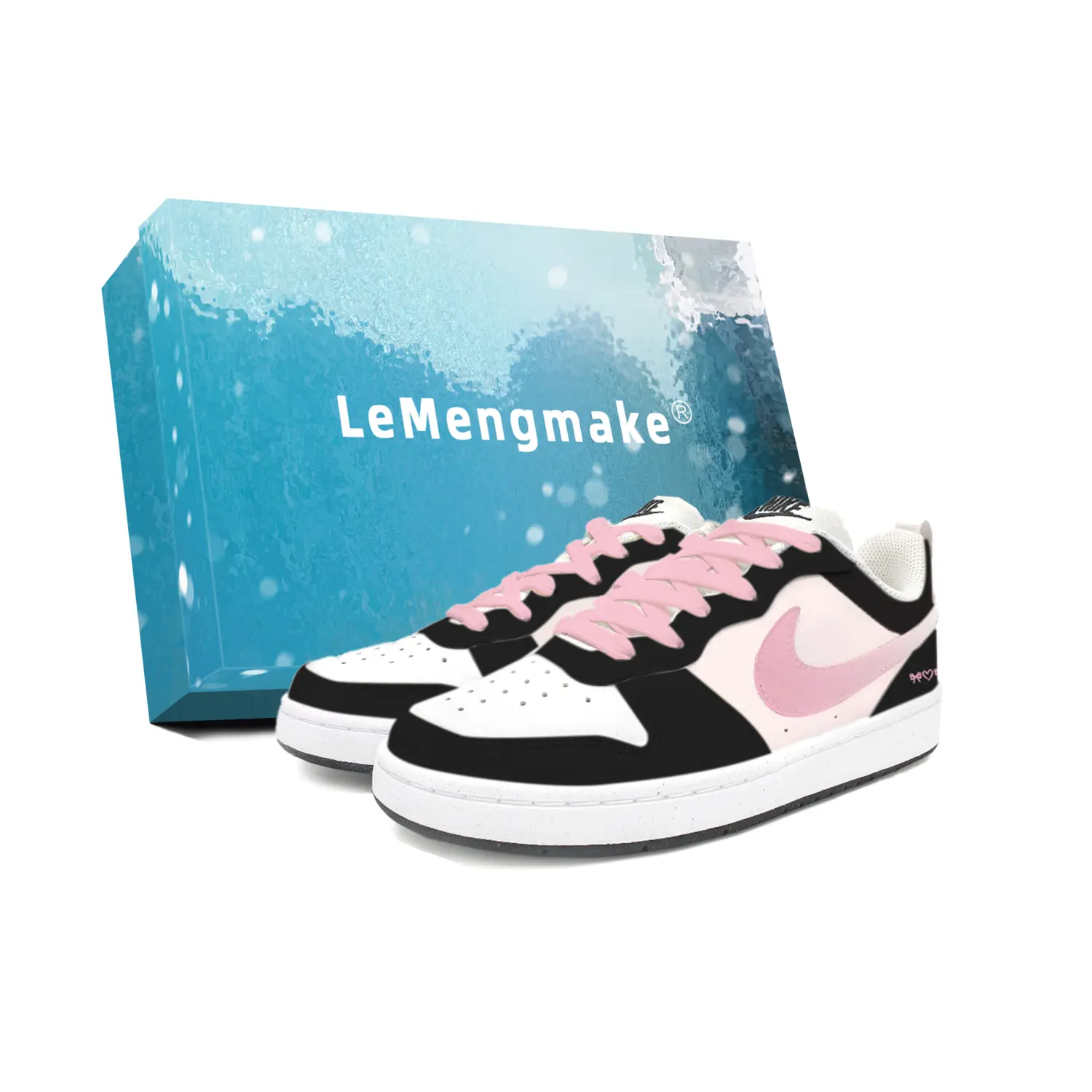 Nike Детские кроссовки для скейтбординга Court Borough Sweetheart Trap, устойчивые к истиранию, низкие, черные, розовые, для подростков
Nike Детские кроссовки для скейтбординга Court Borough Sweetheart Trap, устойчивые к истиранию, низкие, черные, розовые, для подростков