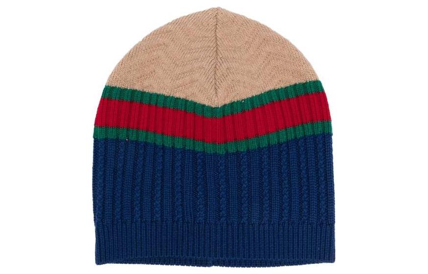 GUCCI Детская полосатая шапка с узором, Multicolor
GUCCI Детская полосатая шапка с узором, Multicolor