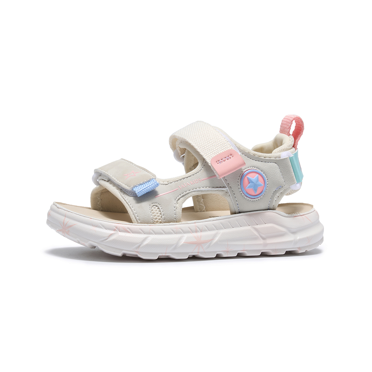 Детские сандалии с низким верхом, нескользящие и дышащие TATA, бежевый
Детские сандалии с низким верхом, нескользящие и дышащие TATA, бежевый