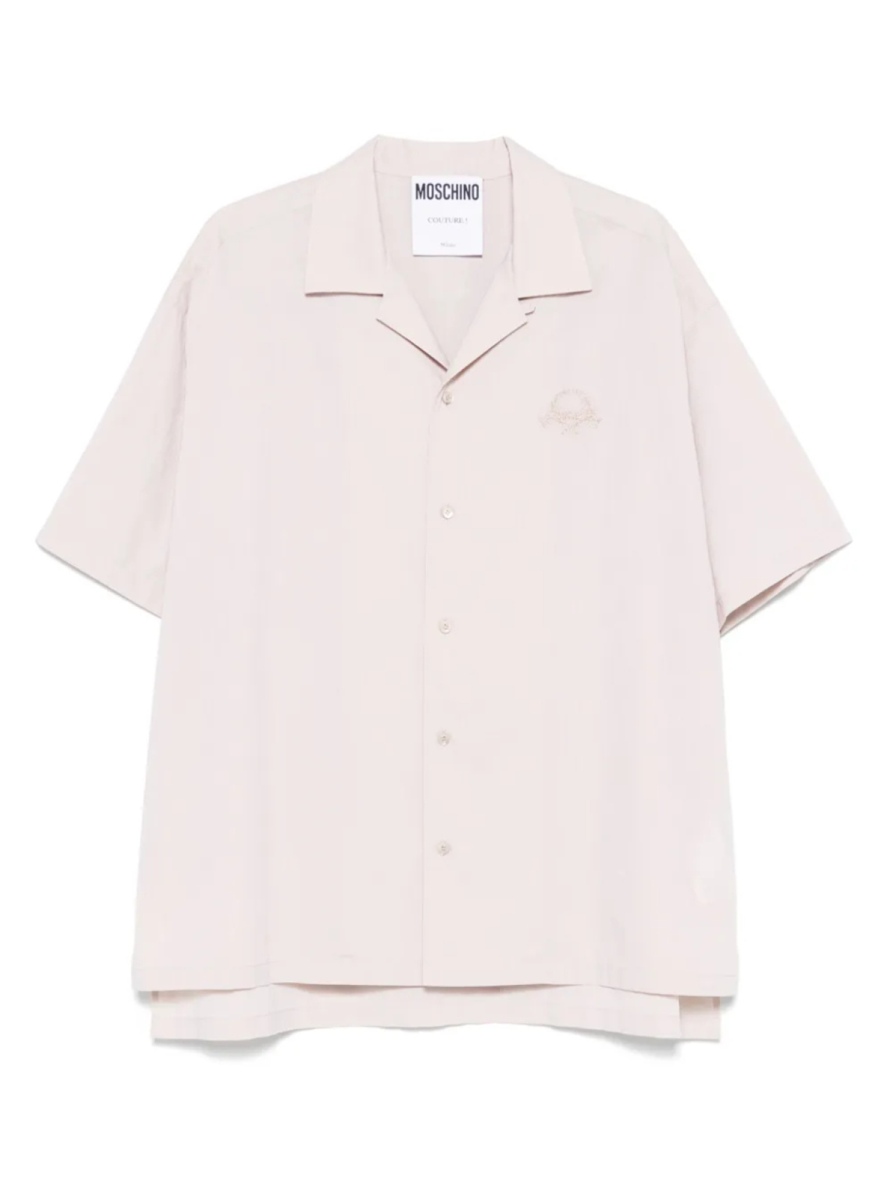 Рубашка на пуговицах Moschino, нейтральный 
Рубашка на пуговицах Moschino, нейтральный