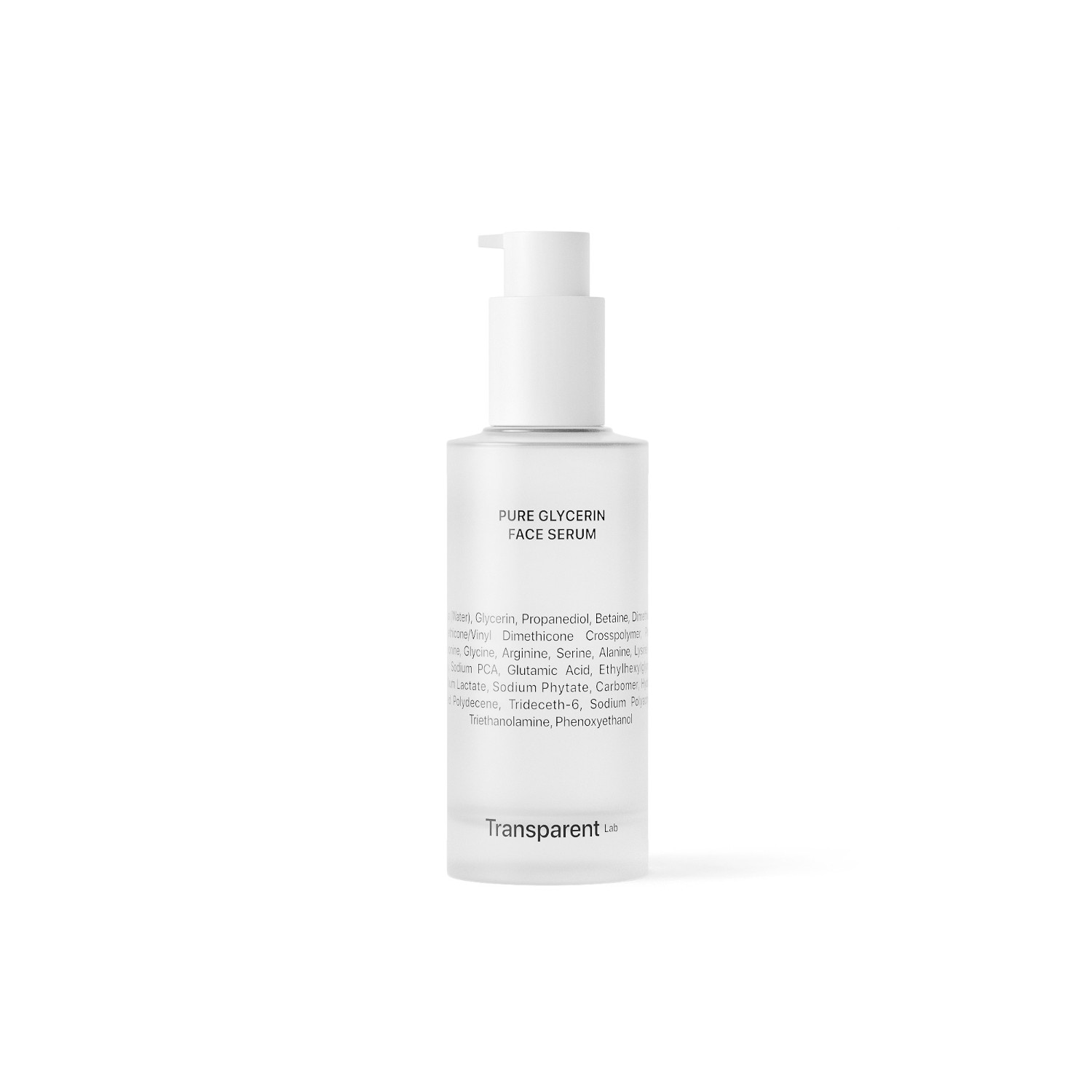Сыворотка для лица pure glycerin face serum Transparent Lab, объем 50 мл
Сыворотка для лица pure glycerin face serum Transparent Lab, объем 50 мл