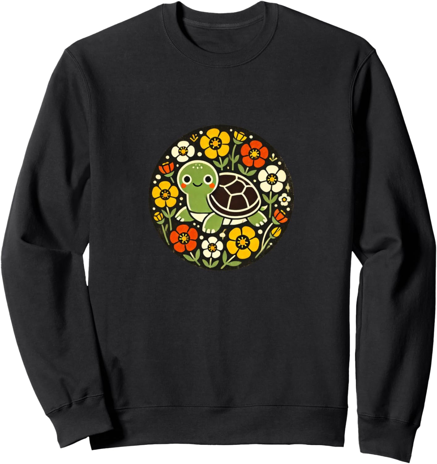 Толстовка с изображением цветка лютика в коробке Retro Turtle Lovers Snugg, черный
Толстовка с изображением цветка лютика в коробке Retro Turtle Lovers Snugg, черный