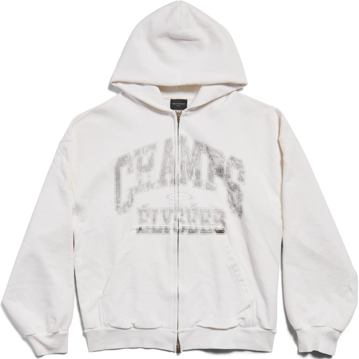 Толстовка унисекс белая Balenciaga, белый
Толстовка унисекс белая Balenciaga, белый